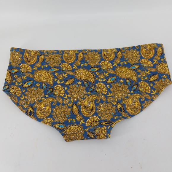 Boden Classic Bikini Shorts Harvest Blue Size 10 - Picture 7 of 9